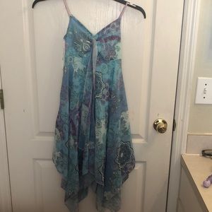 Girl’s Watercolor Paisley Party Dress